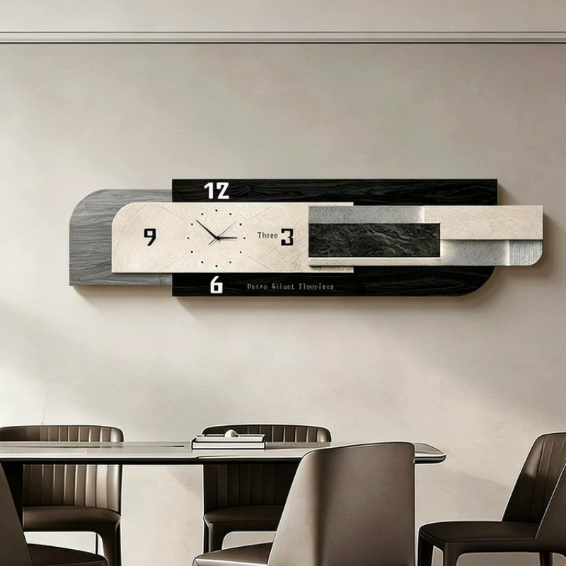 Luxury Lifestyle Homes - Living Room Luxury Wall Watch Modern