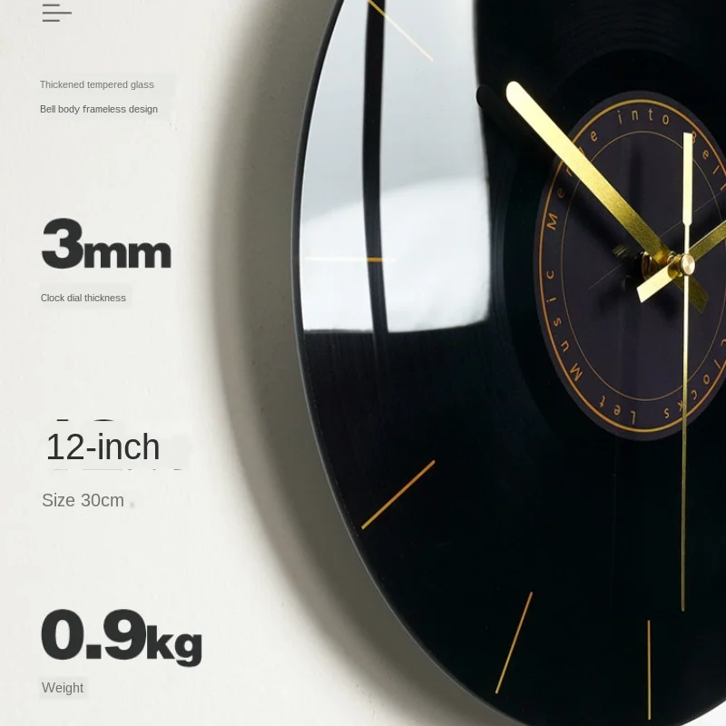 Luxury Silent Wall Clock Livin - Luxury Lifestyle Homes 评论和价格