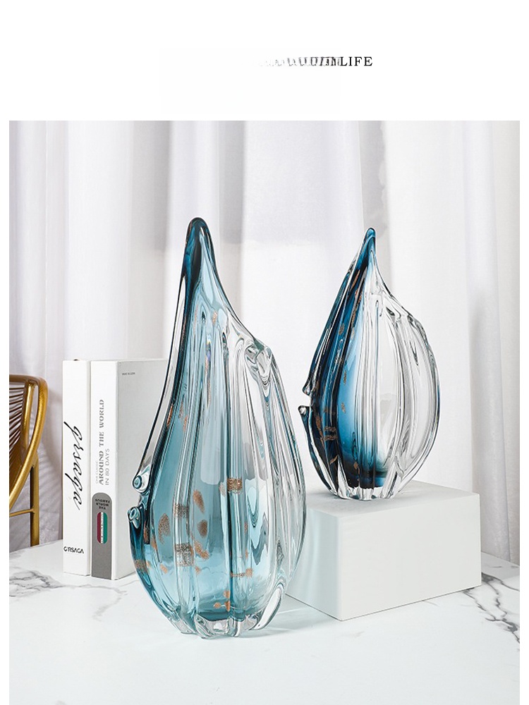 Nordic Style Glass Vase Creati - Luxury Lifestyle Homes 评论和价格