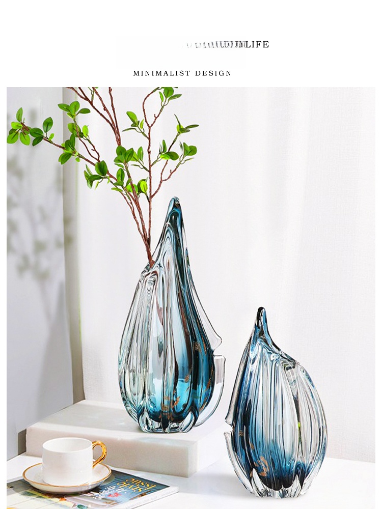 Nordic Style Glass Vase Creati - Luxury Lifestyle Homes 评论和价格