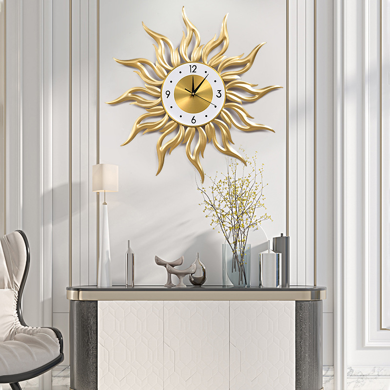 Nordic Gold Wall Clock Living  - Luxury Lifestyle Homes 评论和价格