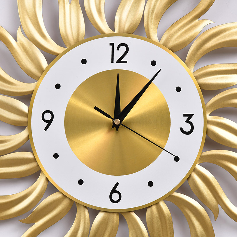 Nordic Gold Wall Clock Living  - Luxury Lifestyle Homes 评论和价格